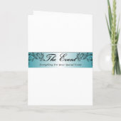 VINTAGE SISTER-BRAUTPARTY-KARTE EINLADUNG (Rückseite)