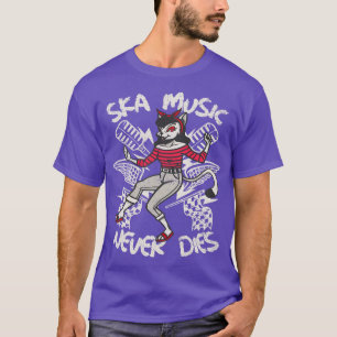 Vintage Ska Music stirbt nie Edgy Indie Punk T-Shirt