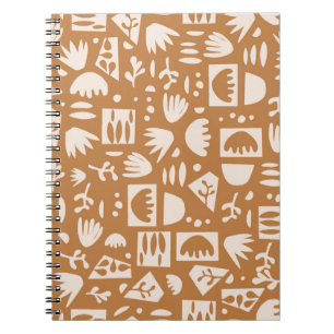 Vintage skandinavische einfach, modern und zeitgen notizblock