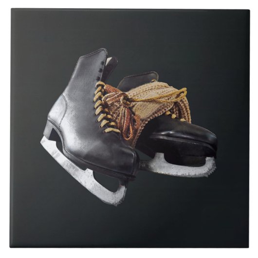 Vintage Skate Fliese (Vorderseite)