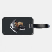 Vintage Skate Gepäckanhänger (Rückseite horizontal)