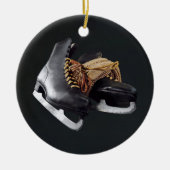 Vintage Skate Keramik Ornament (Vorne)