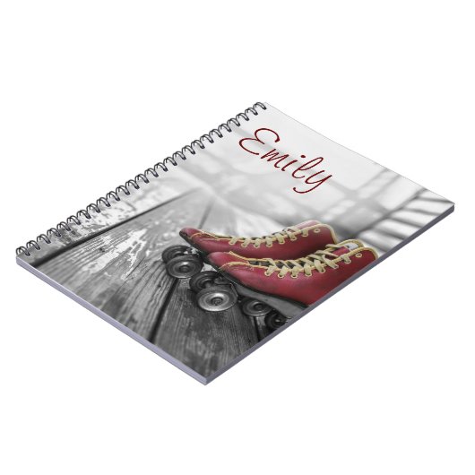 Vintage Skate Notizblock (Linke Seite)