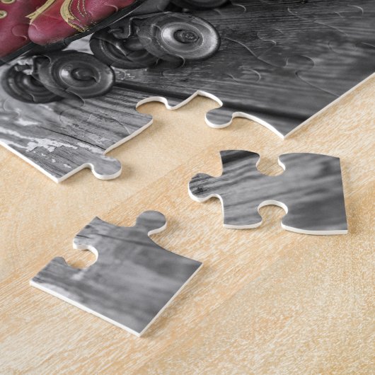 Vintage Skate Puzzle (Seite)