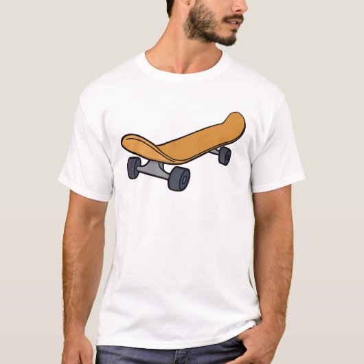 Vintage-Skateboard Retro T-Shirt (Vorderseite)