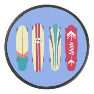 Vintage Skateboards Eishockey Puck