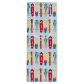 Vintage Skateboards Geschenktüte Für Weinflaschen (Vorderseite)