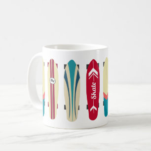 Vintage Skateboards Kaffeetasse