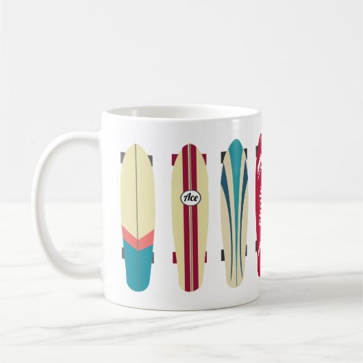 Vintage Skateboards Kaffeetasse (Links)
