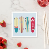 Vintage Skateboards Serviette (Beispiel)