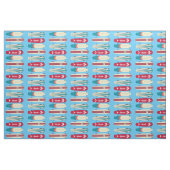 Vintage Skateboards Stoff (Fat Quarter (45,7 x 55,9 cm))
