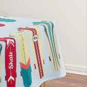 Vintage Skateboards Tischdecke (Beispiel)