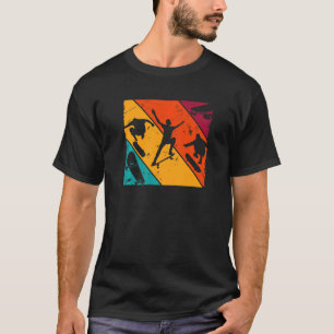 Vintage Skater Skateboard Longboard Freestyle Kic T-Shirt