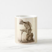 Vintage Skeleton Kaffee-Tasse Kaffeetasse (Mittel)
