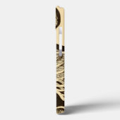 Vintage Skelettabbildungen, gereift Case-Mate iPhone Hülle (Rückseite / Links)