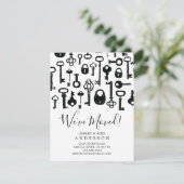 Vintage Skeletttasten-Ankündigung Ankündigung (Stehend Vorderseite)