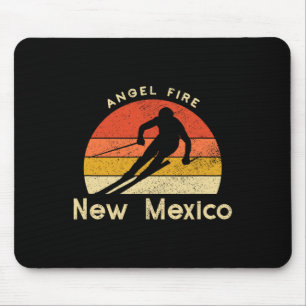 Vintage-Ski Angel Fire New Mexico Berg Mousepad