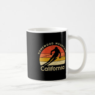 Vintage-Ski Homewood Mountain Kalifornien Kaffeetasse