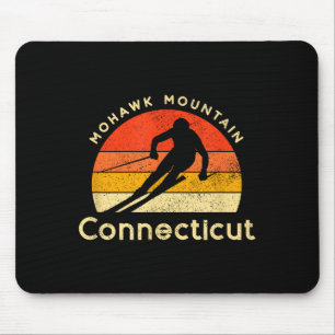 Vintage-Ski-Mohawk-Berg Connecticut-Berg Mousepad