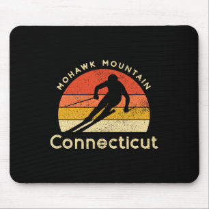 Vintage Ski Mohawk Berg Connecticut Berg Mousepad