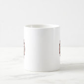 Vintage Skifahrt Méribel Kaffeetasse (Mittel)