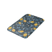 Vintage Skizze, Grußkarten-Design. Badematte (Schrägansicht)