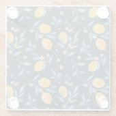 Vintage Skizze, Grußkarten-Design. Glasuntersetzer (Rückseite)