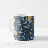 Vintage Skizze, Grußkarten-Design. Kaffeetasse (Vorderseite Links)