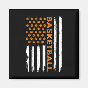 Vintage-Skizze USA-Flagge 4. Juli Skizze Männer Ju Magnet
