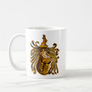 Vintage Skorpion-Wappen Kaffeetasse