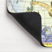 Vintage Sky Map Constellation of Hercules Mousepad (Ecke)