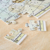 Vintage Sky Map Constellation of Hercules Puzzle (Seite)