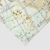 Vintage Sky Map Constellation of Hercules Seidenpapier (Ausschnitt)