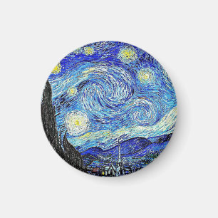 Vintage Sky Nacht Sternennacht Magnet