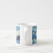 Vintage Sky Night StarNight Espressotasse (Rückseite)