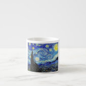 Vintage Sky Night StarNight Espressotasse (Vorderseite)