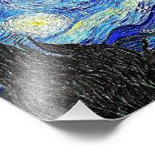 Vintage Sky Night StarNight Fotodruck (Ecke)