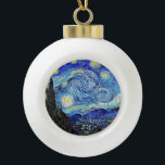 Vintage Sky Night StarNight Keramik Kugel-Ornament<br><div class="desc">Vintag Sky Night Starry Night Keramik Ball Weihnachtsgeschenk</div>