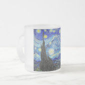 Vintage Sky Night StarNight Mattglastasse (Vorderseite Links)
