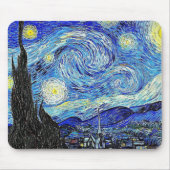 Vintage Sky Night StarNight Mousepad (Vorne)