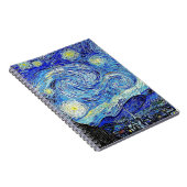 Vintage Sky Night StarNight Notizblock (Rechte Seite)