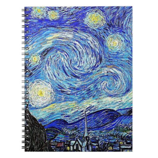 Vintage Sky Night StarNight Notizblock (Vorderseite)