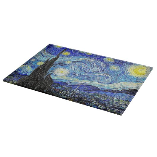 Vintage Sky Night StarNight Schneidebrett (Ecke)
