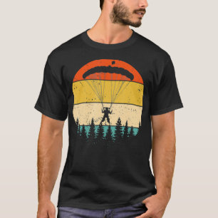 Vintage Skydiving Retro Parachuting Skydive T-Shirt