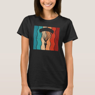 Vintage-Skydiving Springer Retro-Fallschirmspring T-Shirt