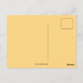 Vintage Skyline ab Hafen, Buffalo NY Postkarte (Rückseite)