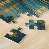 Vintage Skyline von Cincinnati Ohio Puzzle (Seite)