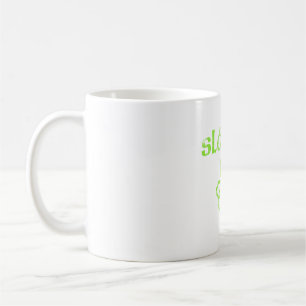 Vintage Slainte Süße Cheers Gesundheit Spaß St Pat Kaffeetasse