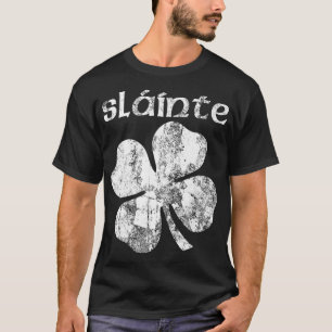 Vintage Slainte Süße Prost Auf gute Gesundheit Spa T-Shirt