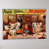 Vintage Slapstick-Bedrohung Poster (Vorne)